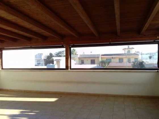 TENDA ERMETICA TRASPARENTE